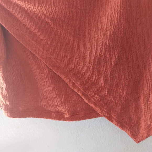 14th & union rust red wrap tank top size small - Picture 4 of 5